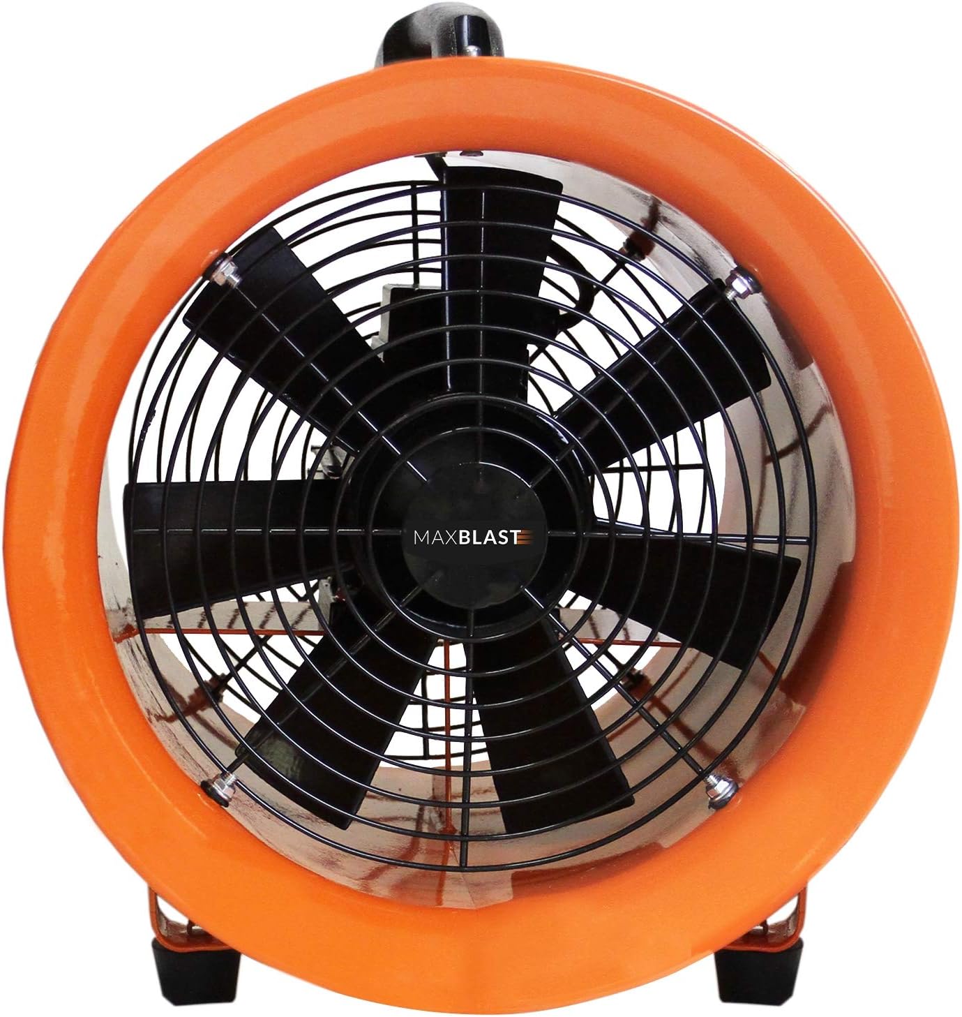 Dust Extractor Ventilation Fan 300mm Portable 6m Duct Hose Workshop Fume Air Blower Industrial PVC Ducting Ventilator