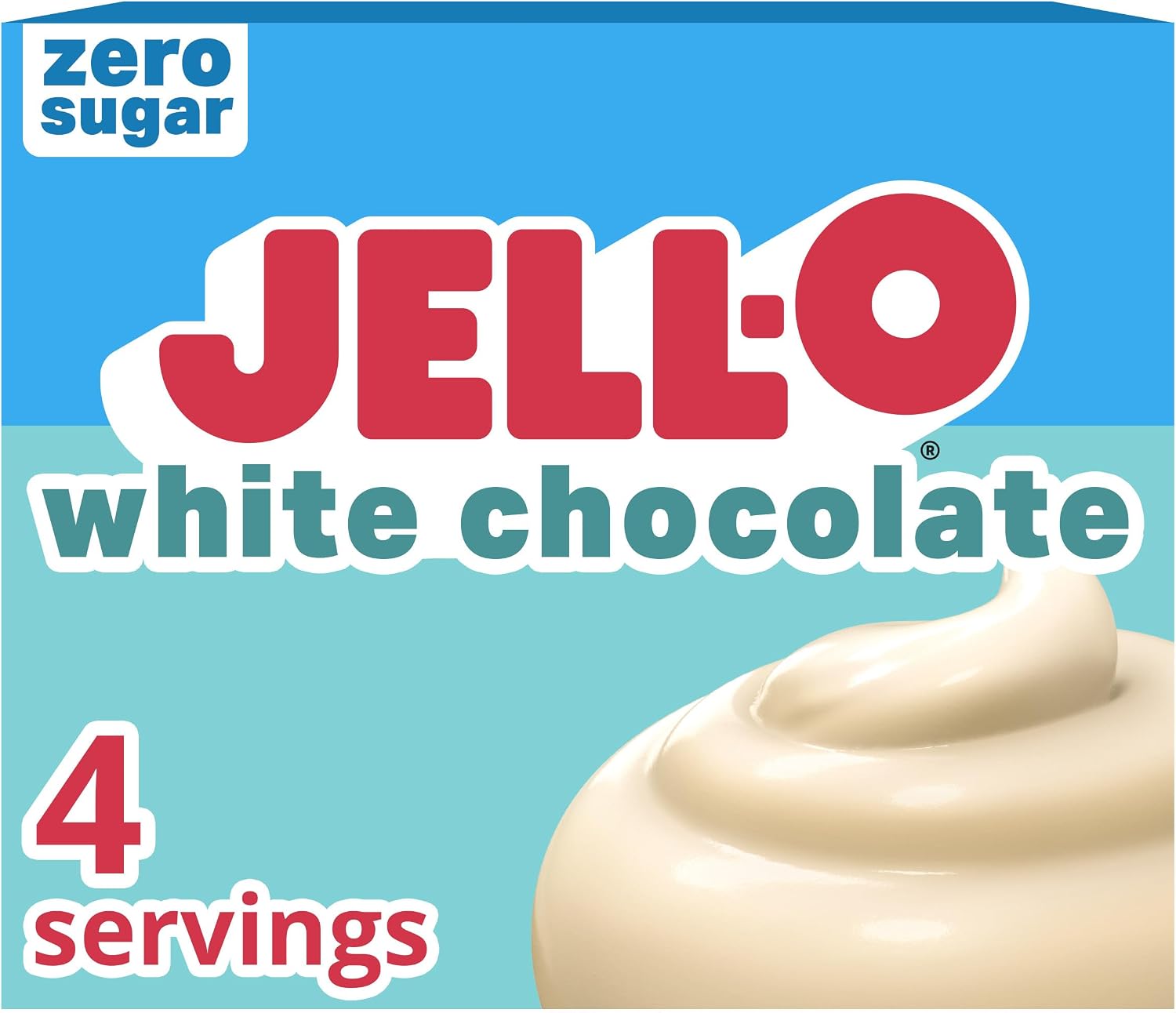 Jello Sugar Free White Chocolate Pudding Mix 28g