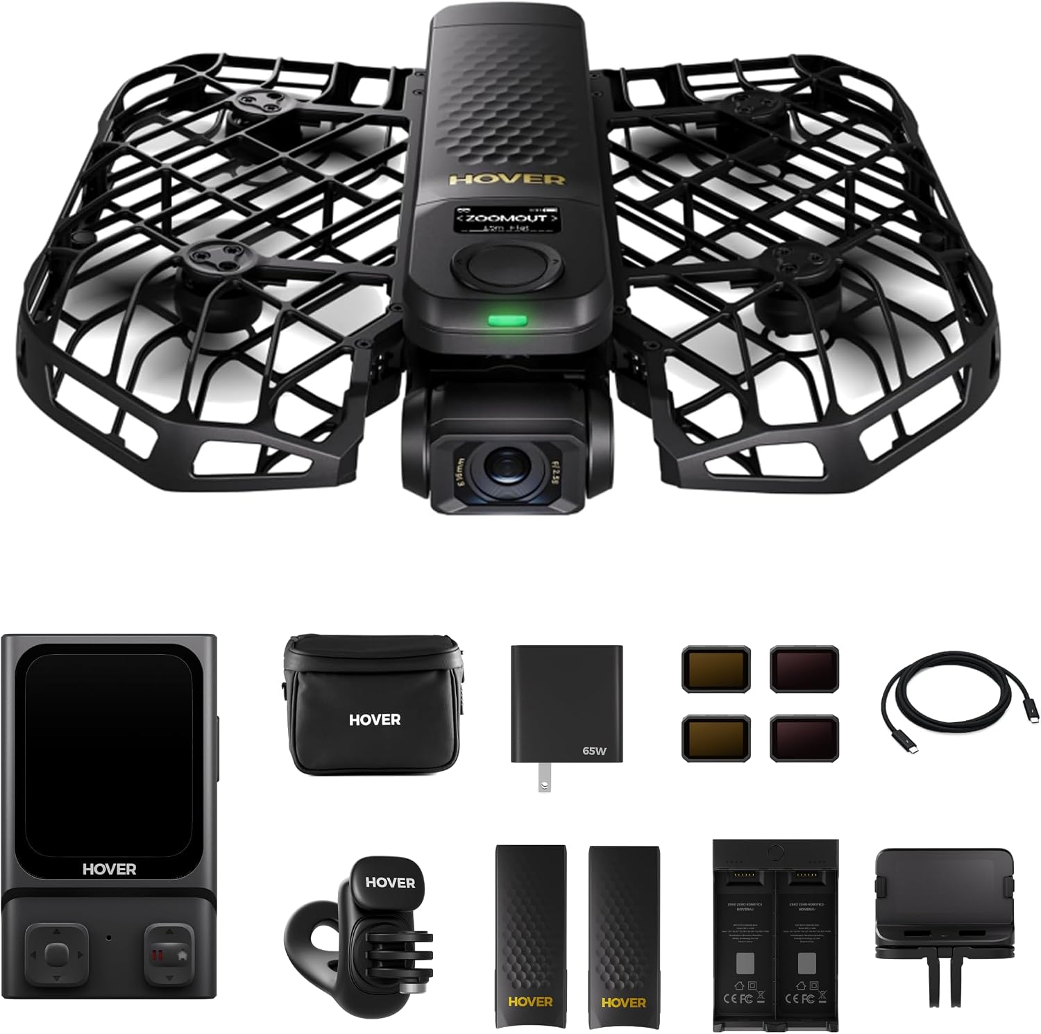 HOVERAir X1 PROMAX Cycling Combo, 8K Action Flying Camera, Foldable Drone