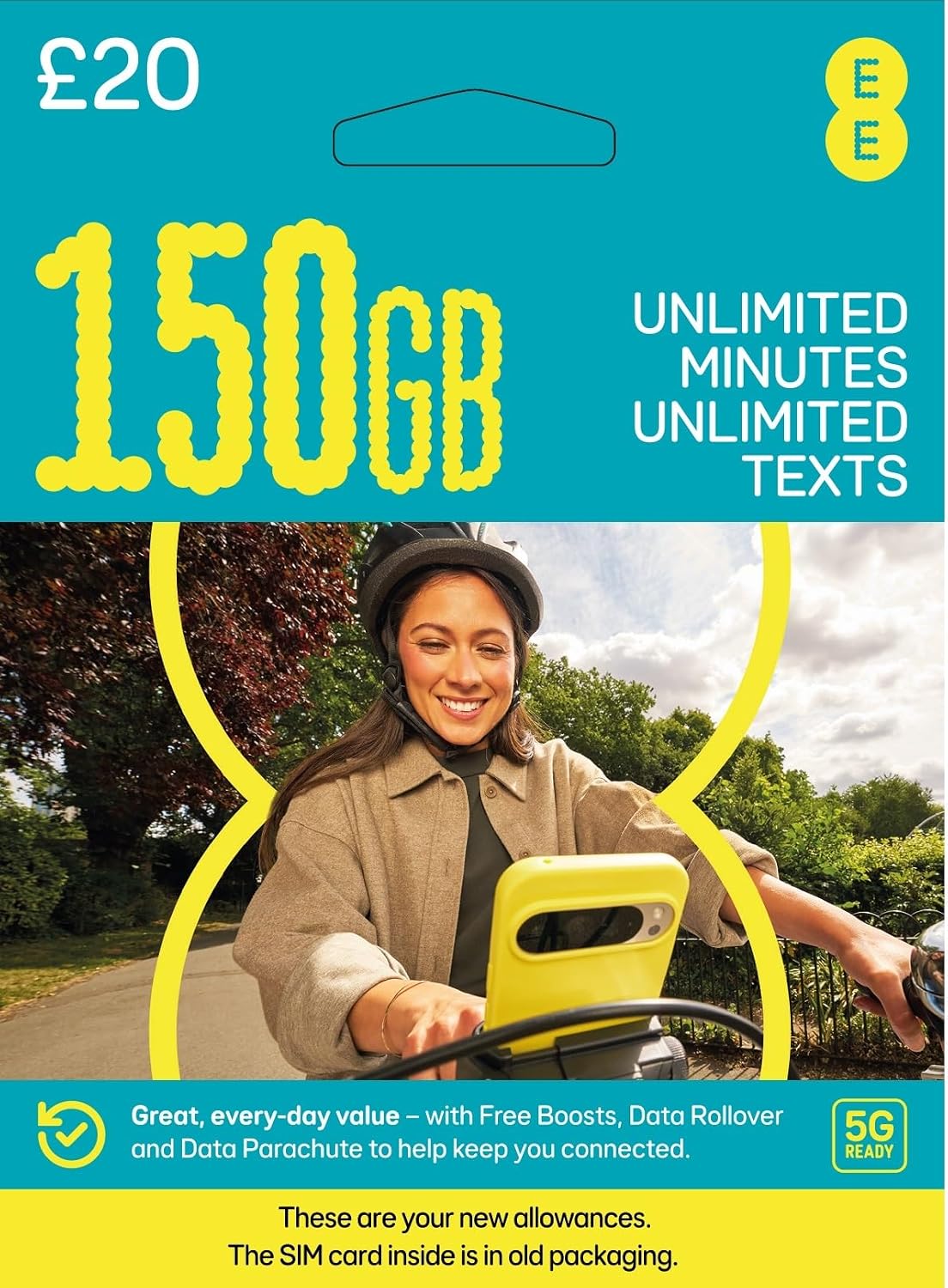 EE 50GB Pay As You Go SIM Card