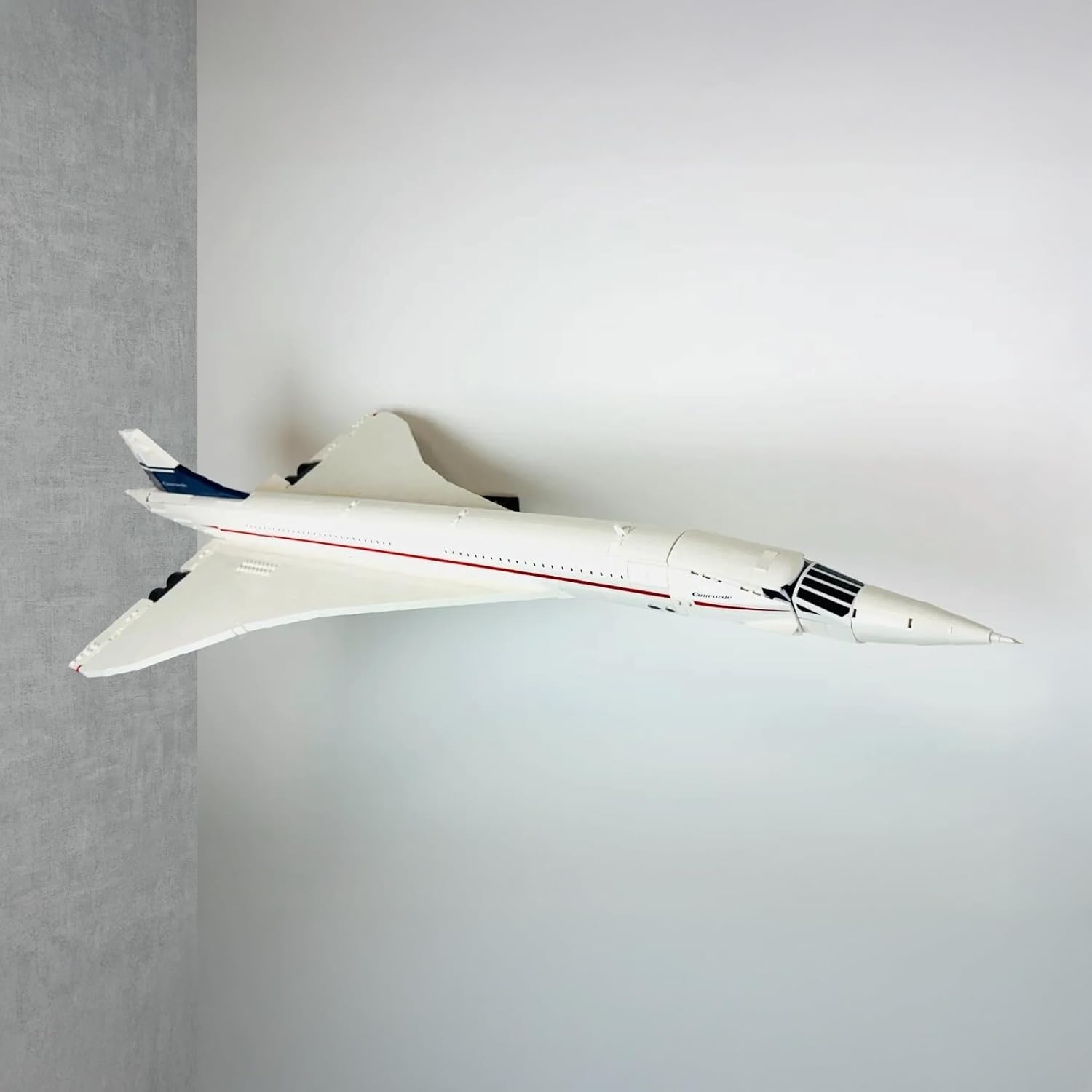 Wall Mount for Lego Icons Concorde 10318 Bracket Display Stand