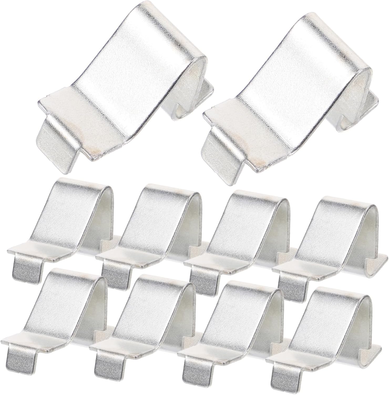 Garneck 12pcs Heavy Duty Cabinet Shelf Clips Metal Support Brackets for Filing Cabinets Durable Shelving Clips for Bookcase and Office Storage Easy to Install Sturdy Structure