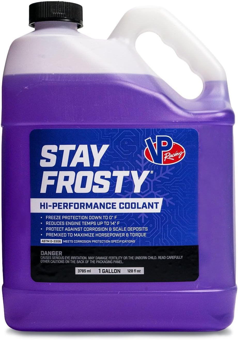 VP Racing Fuels 23071 Stay Frosty Hi-Performance Coolant, 1 Gallon (1 Pack)