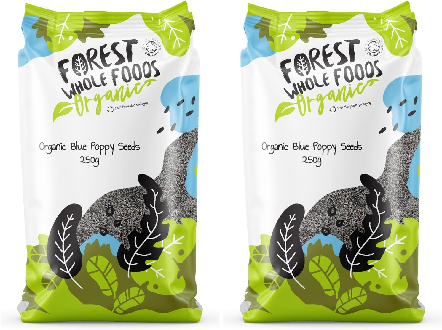 Organic Blue Poppy Seeds (500g)