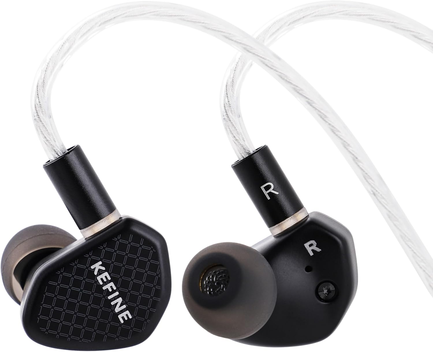 Linsoul Kefine Klean 10mm DLC Diaphragm Dynamic Driver in Ear Monitor, 2Pin