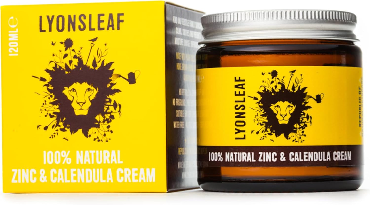 Zinc and Calendula Cream 100% Natural - for perioral dermatitis, rosacea, acne, nappy rash cream, spots, blemishes, breakouts, rashes (30ml)