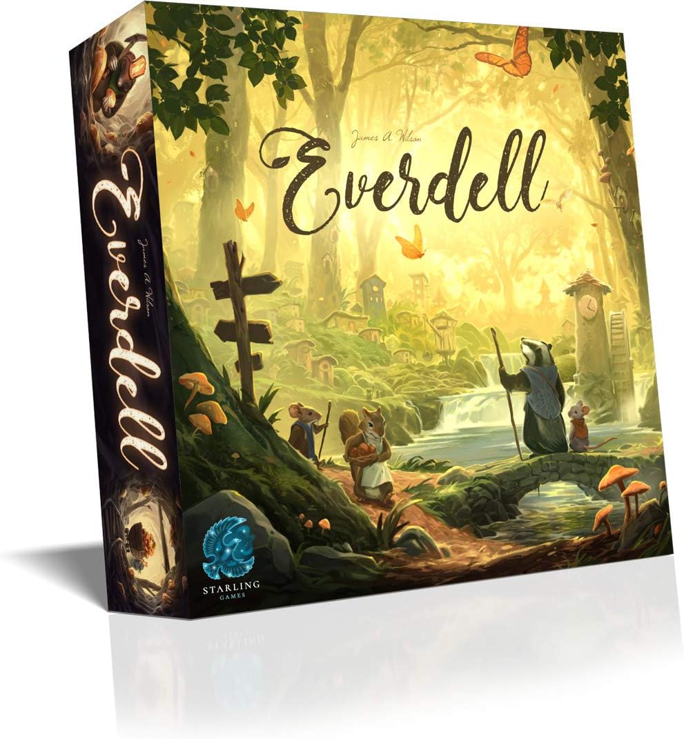 Starling Games | Everdell 2nd Edition | Board Game | 40-80 Minute Playing Time | Ages 10+ | 1-4 Players