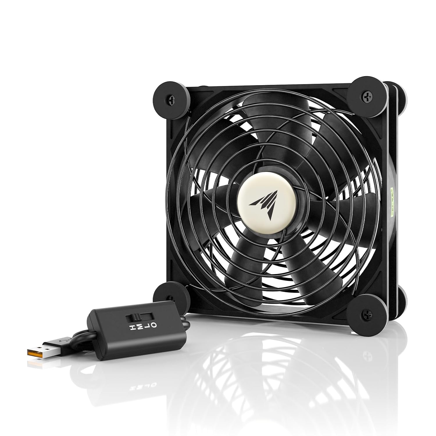 AC Infinity MULTIFAN S3, Quiet 120mm USB Fan, UL-Certified for Receiver