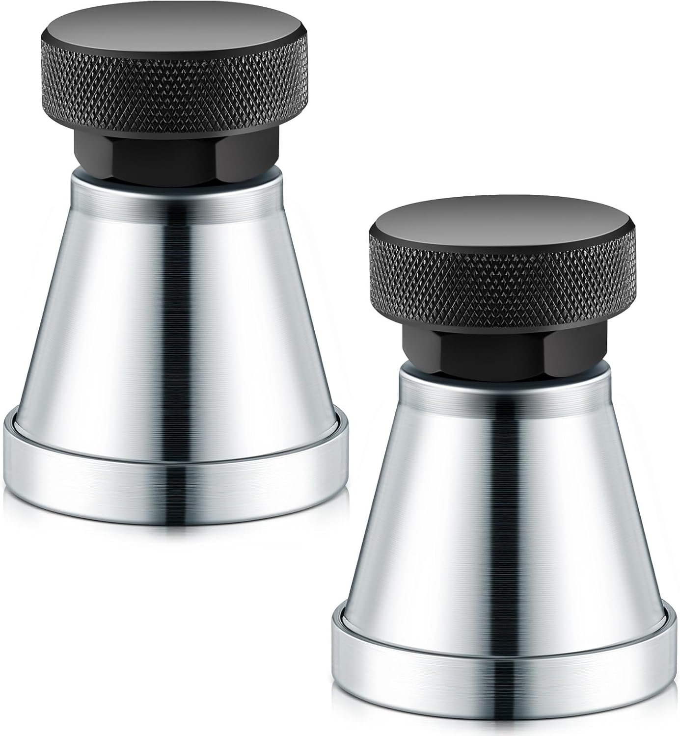 Gisafai 2 Pcs Adjustable Screw Jack Range 2.63" to 3.93" Post Machinist Jack Heavy Duty Screw Jack Stands with 5 Tons Capacity for Large Milling Drilling Machines Leveling Work Die Processing
