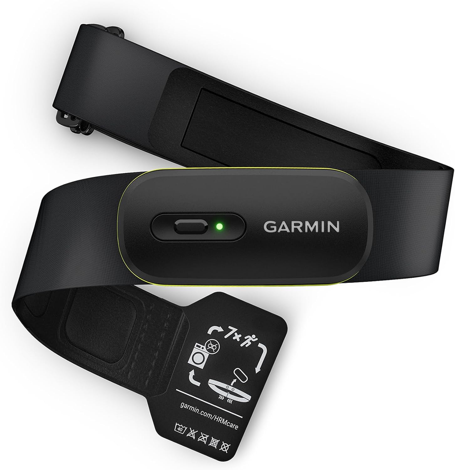 Garmin HRM-600, Premium Heart Rate Monitor, HRV data,Running Dynamics, Steps, Calories, Speed, Distance, Rechargeable battery,Record & sync data without a watch, machine washable strap, Size M-XL