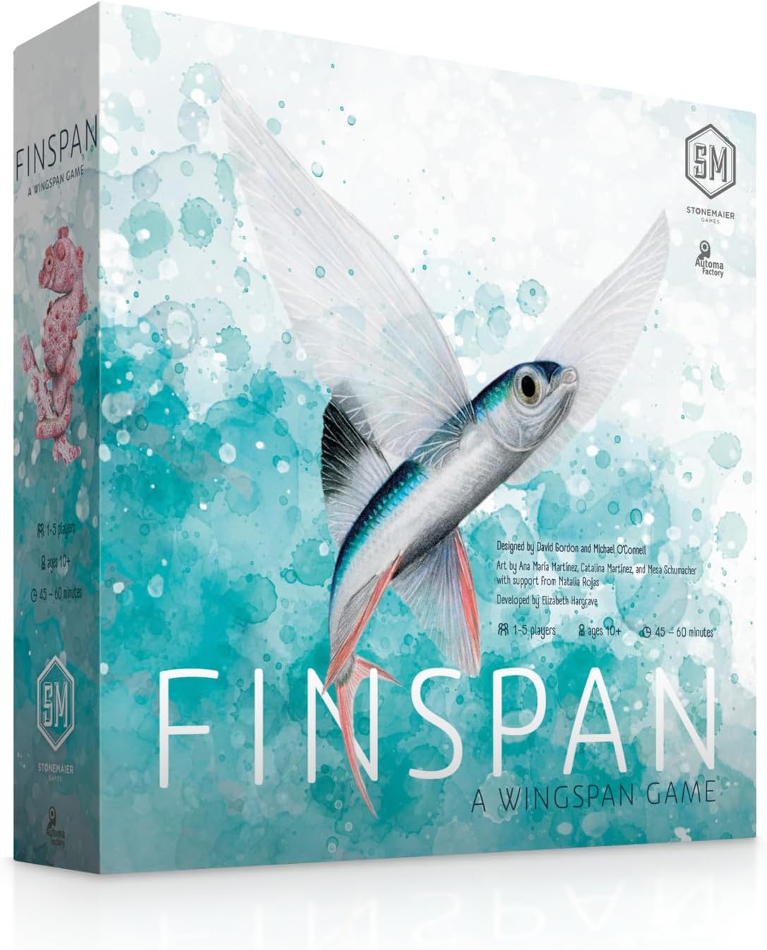 Stonemaier Games | Finspan | Board Game | Ages 10+ | 1-5 Players | 45-60 Minutes Playing Time