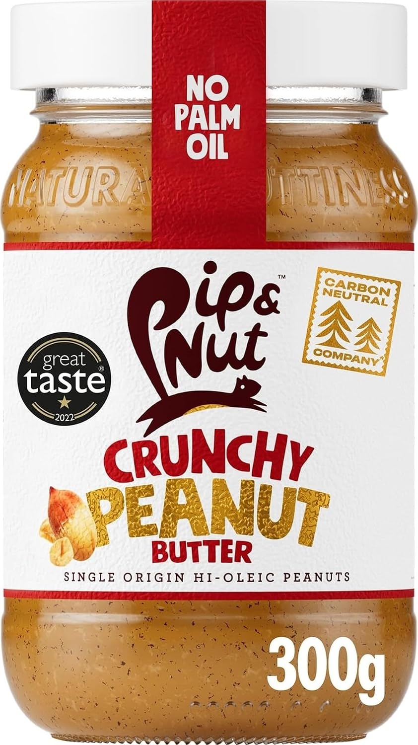 PIP & NUT Crunchy Peanutbutter, 300 GR
