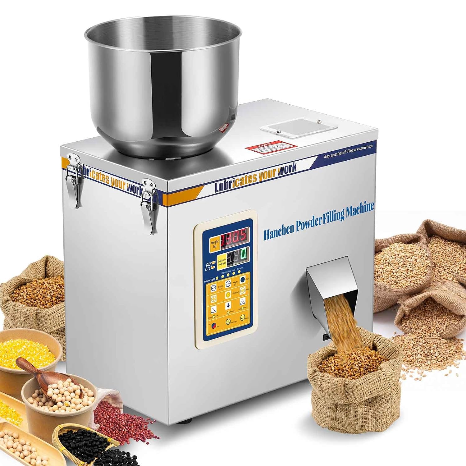 Hanchen Automatic Powder Filling Machine 0.5-100g Particle Filling Machine