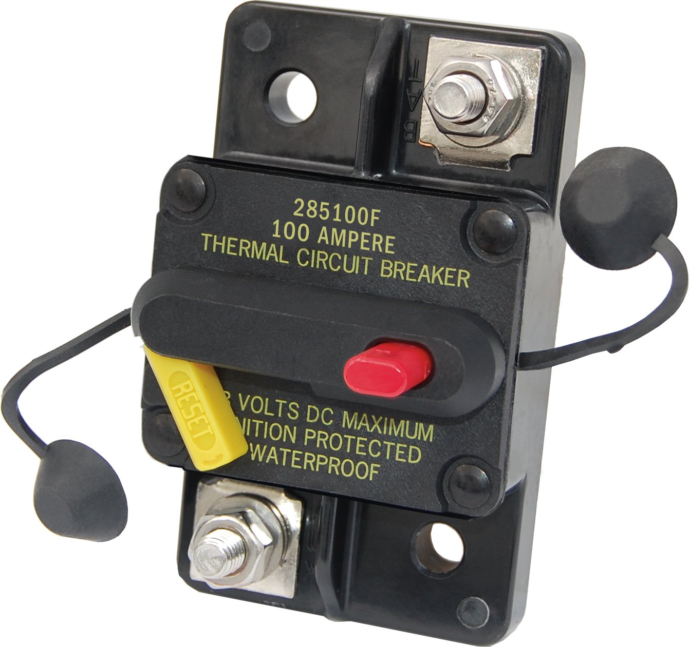 Blue Sea Systems 7187 285-Series Circuit Breaker, Surface Mount, 100A