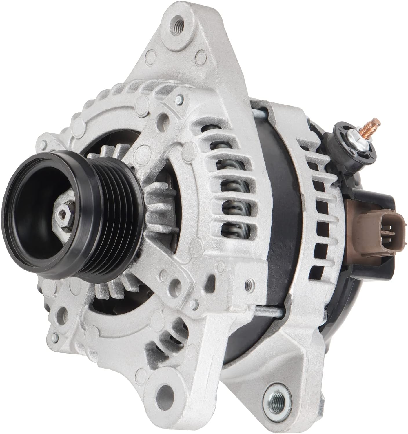 New Alternator for Toyota Corolla 1.8L 2009-2013, for Scion xD 1.8L 2008-2014 Replace# 11386, 104210-2800, GM 88975507, 27060-37040