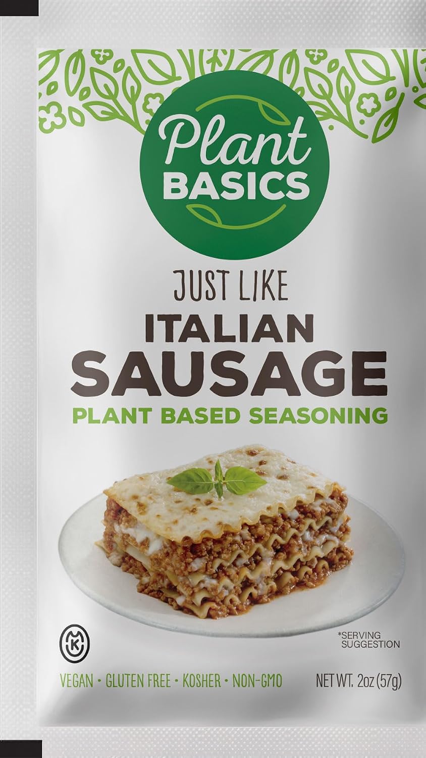 Plant Basics - Plant Based Seasoning, Just Like Italian Sausage, 2 ounce