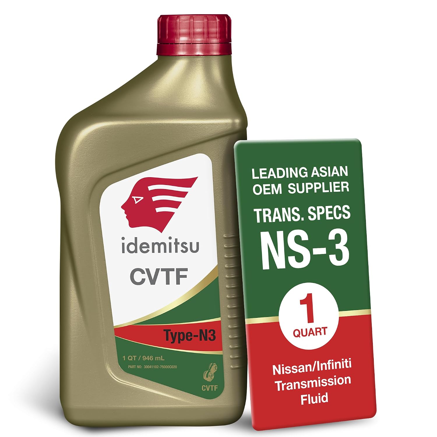 Idemitsu CVT Type N3 Transmission Fluid for Nissan- 1QT