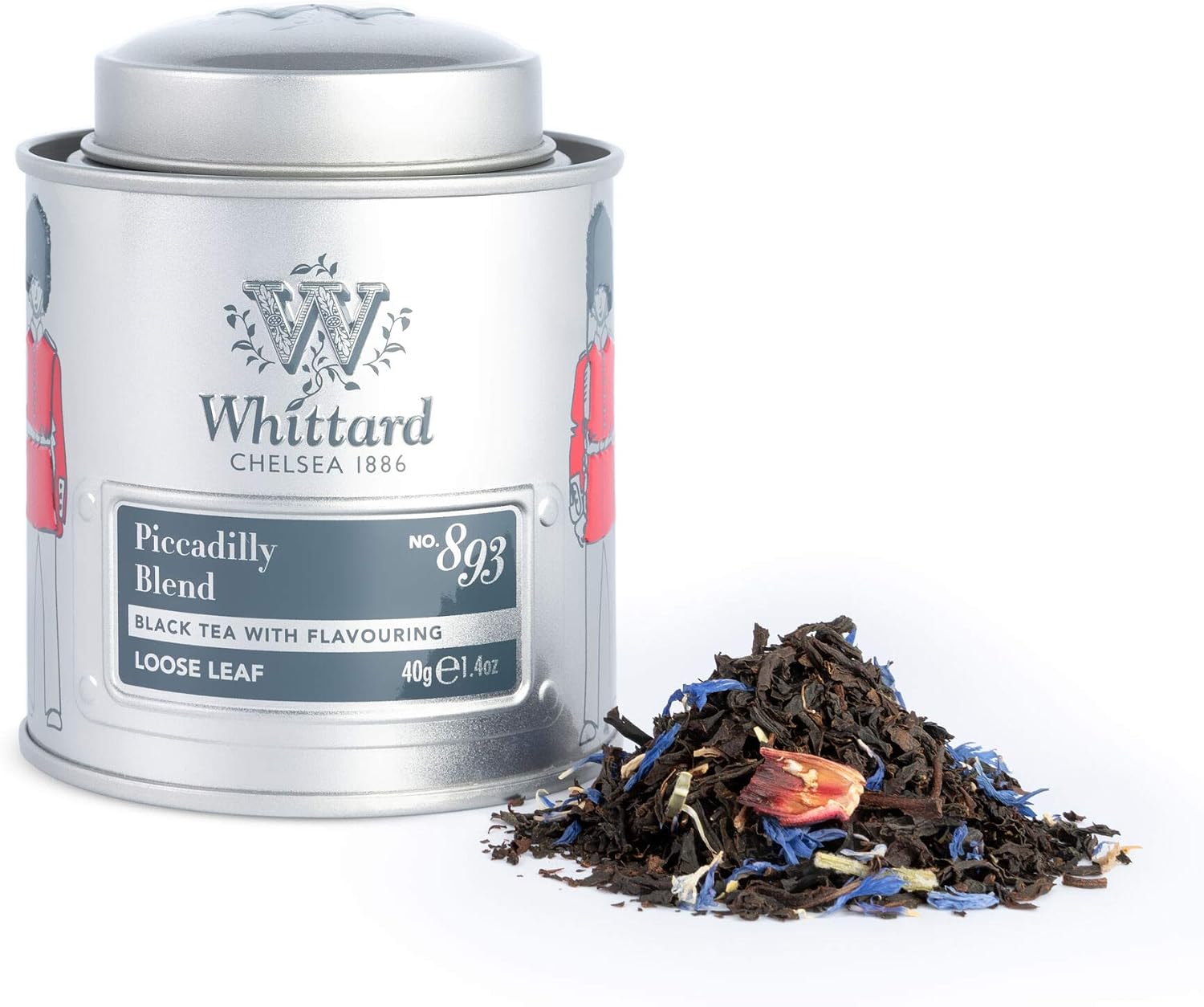 Whittard of Chelsea Piccadilly Blend No.93 Black Tea with Flavouring 1 x 40g
