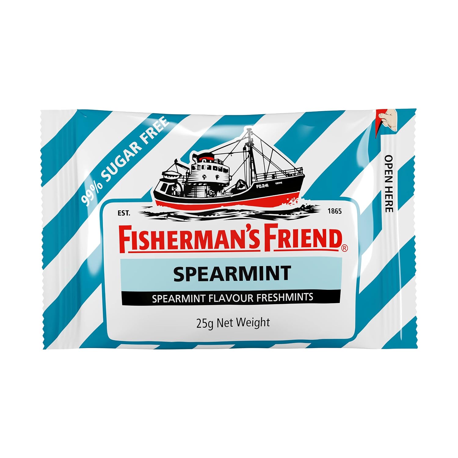 Fisherman's Friend Spearmint Flavour 25g x 12