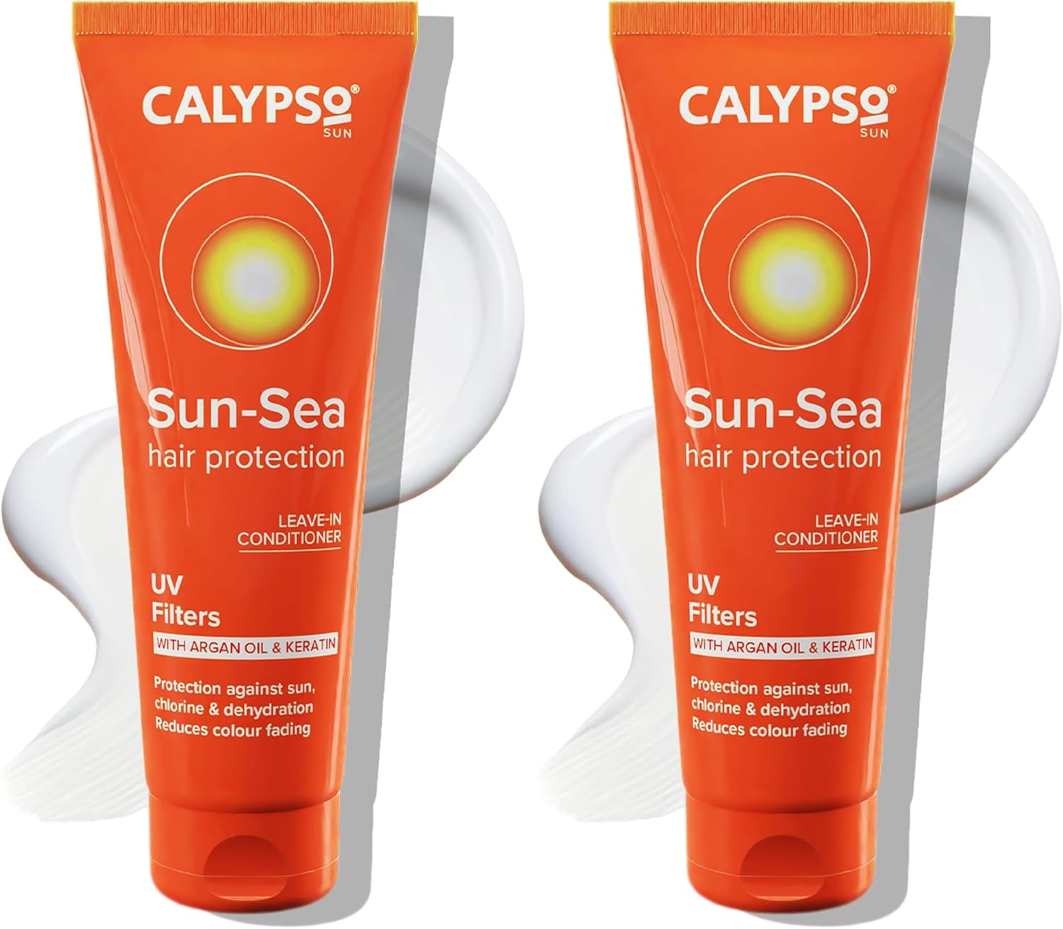 Calypso Sun-Sea UV Hair Protection with Argan Oil - 100 ml (Pack of 2)