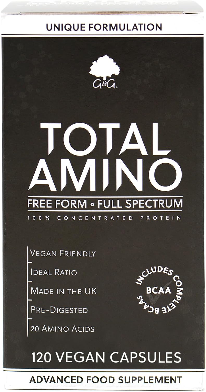 Total Amino - Full Spectrum Amino Acids - 120 Vegan Capsules