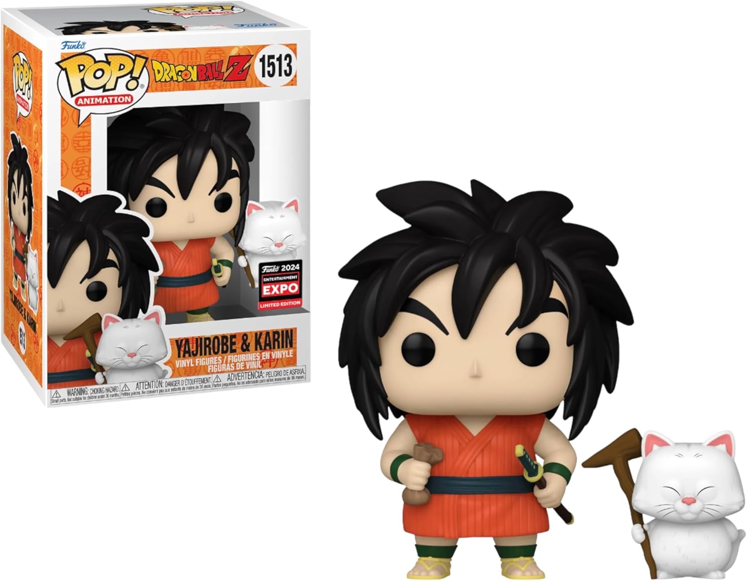 Funko Pop! Animation: Dragon Ball Z - Yajirobe and Karin (2024 Limited Edition Entertainment Expo Shared Exclusive)