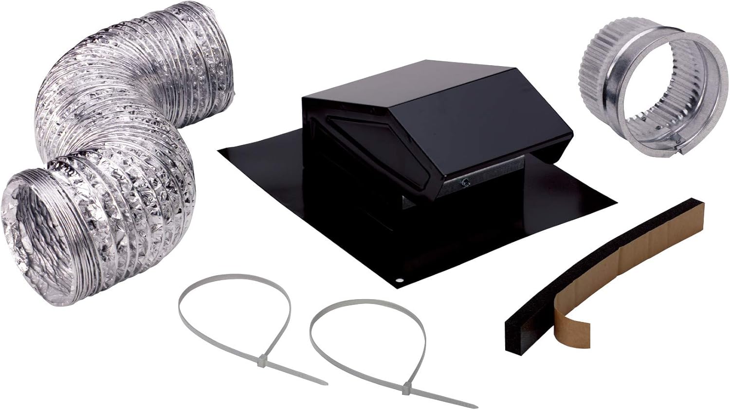 Broan-NuTone RVK1A Roof Vent Kit, Black