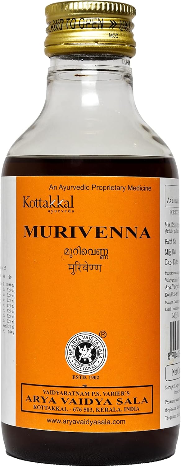 Kottakkal Ayurveda Murivenna - 200 Ml, Enriched With Natural Ingredients (Pack Of 1).