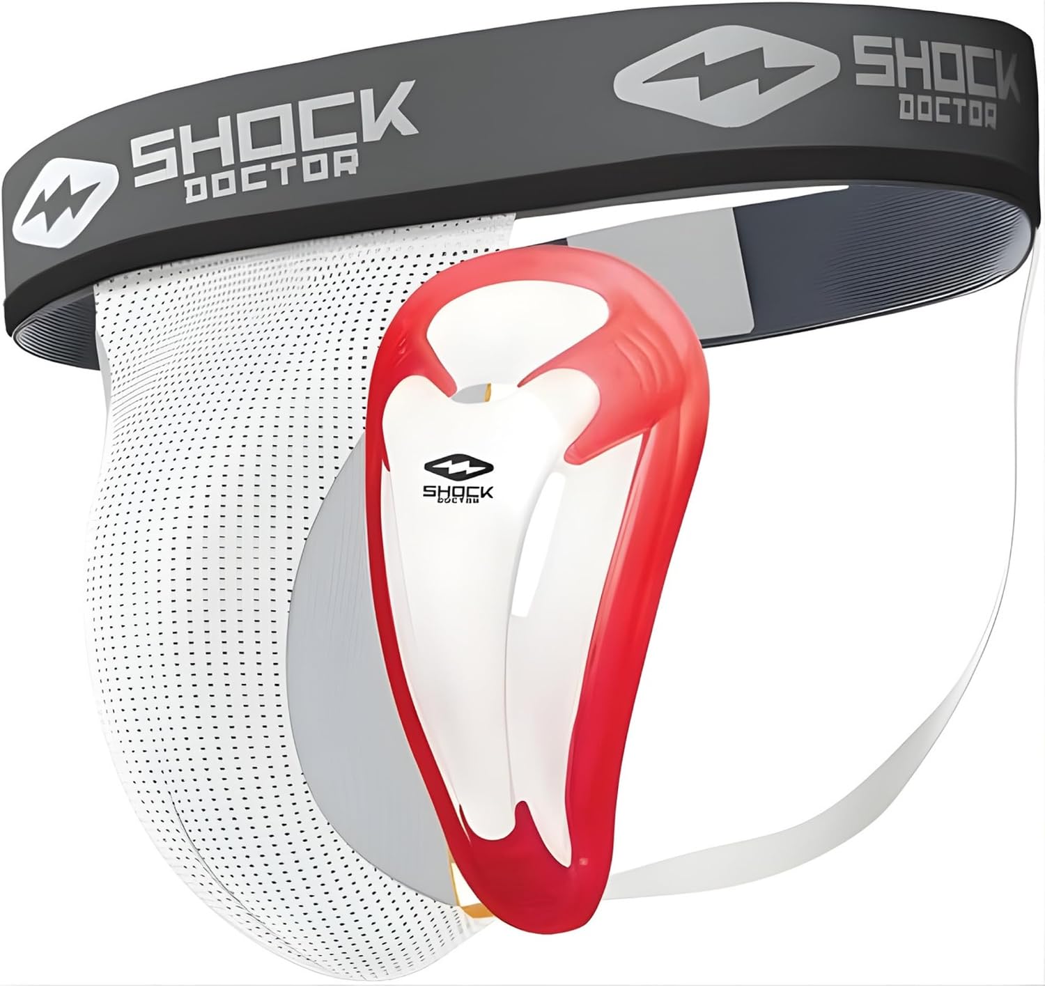 Shock Doctor Jock Straps with Cup Included, Cups for Football Baseball. Core Protective Athletic Supporters