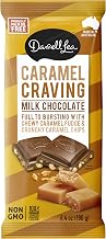 Darrell Lea Caramel Craving Chocolate Bar, Premium 6.4 Ounce Chocolate Bar Filled with Caramel Fudge & Caramel Chips | 100% Sustainably Sourced Cocoa | Palm Oil Free, Non-GMO, Made in Australia