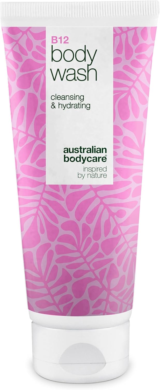 B12 Body Wash – Moisturizing Body Wash for Dry & Itchy Skin | Deeply Cleanses & Hydrates | Enriched with B12 Vitamin, Zinc PCA & Allantoin | Daily Use