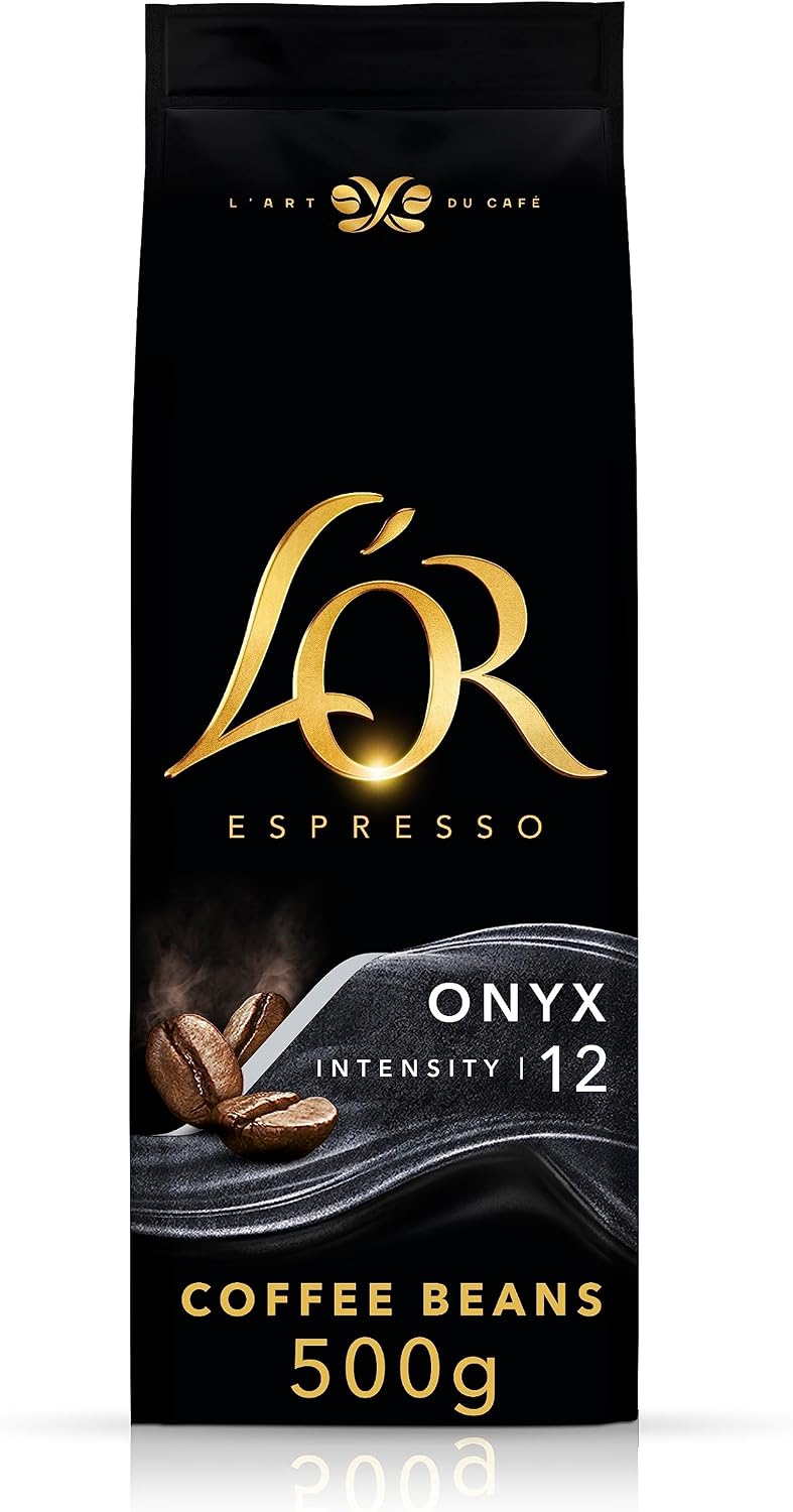 L'OR Espresso Onyx Coffee Beans 500g Intensity 12