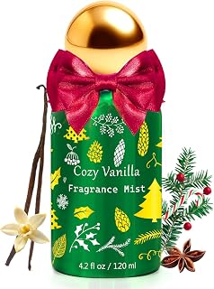 CLESH Body Spray for Women, Fragrance Mist, Cozy Vanilla, 120ml/4.2 fl oz