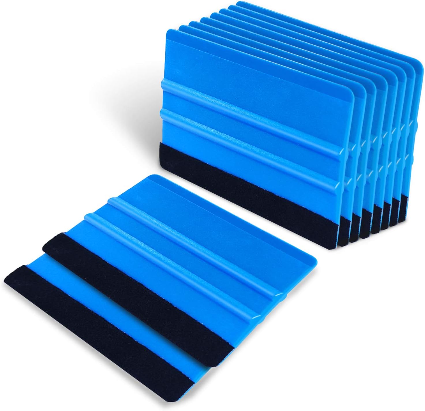 Vinyl Squeegee 4" Felt Squeegee 10 PCS for Car Wrap Window Tint