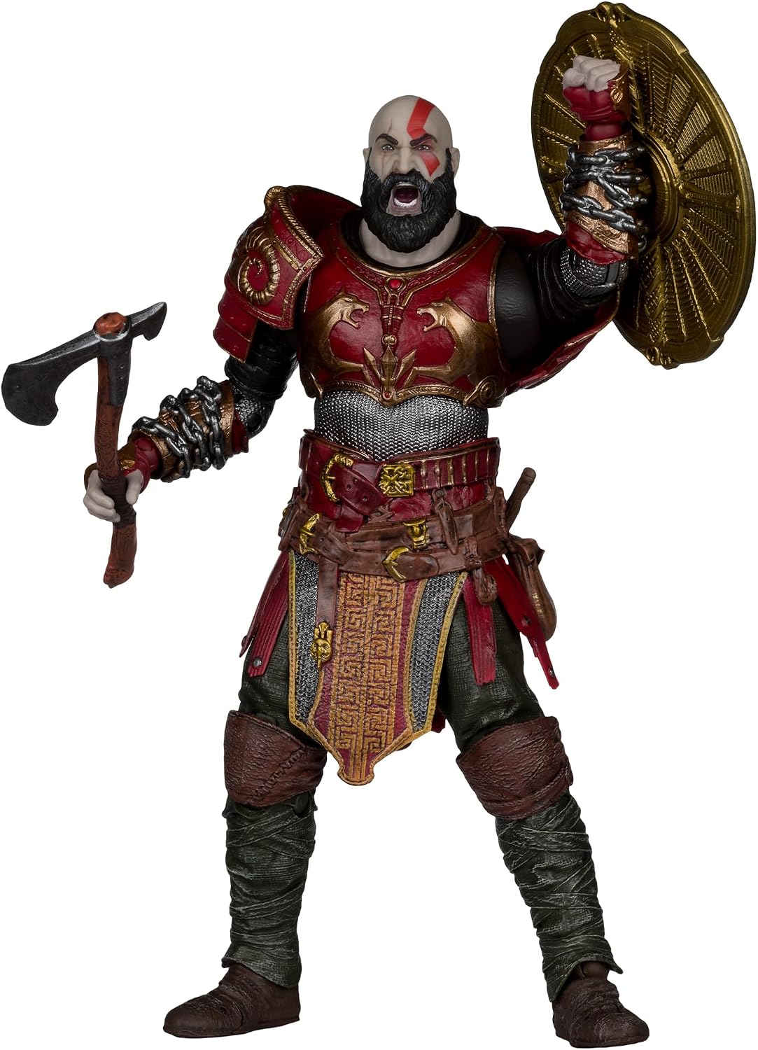 McFarlane Toys-God of War Kratos (God of War Ragnarok) 7in Deluxe Action Figure