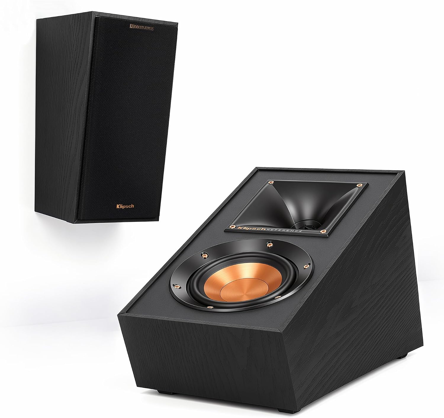 Klipsch R-41SA Powerful Detailed Home Speaker Set of 2 Black