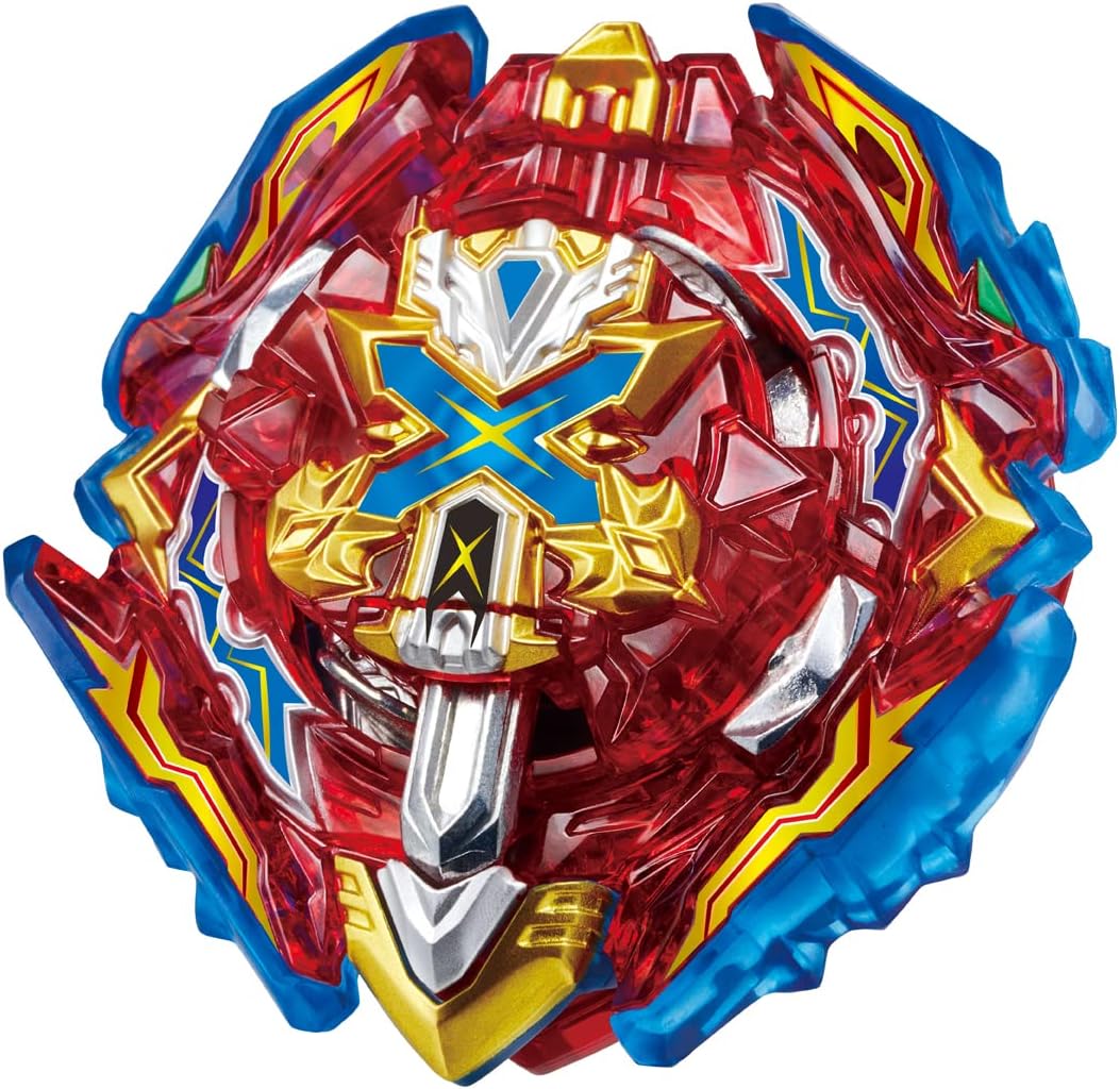 Takara Tomy B-200 Burst Ultimate Starter Gyphoid Excalibur .Xn.Sw'-1 + Booster Gatling Dragon .Kr.cm'-10 + Bay Random Stickers
