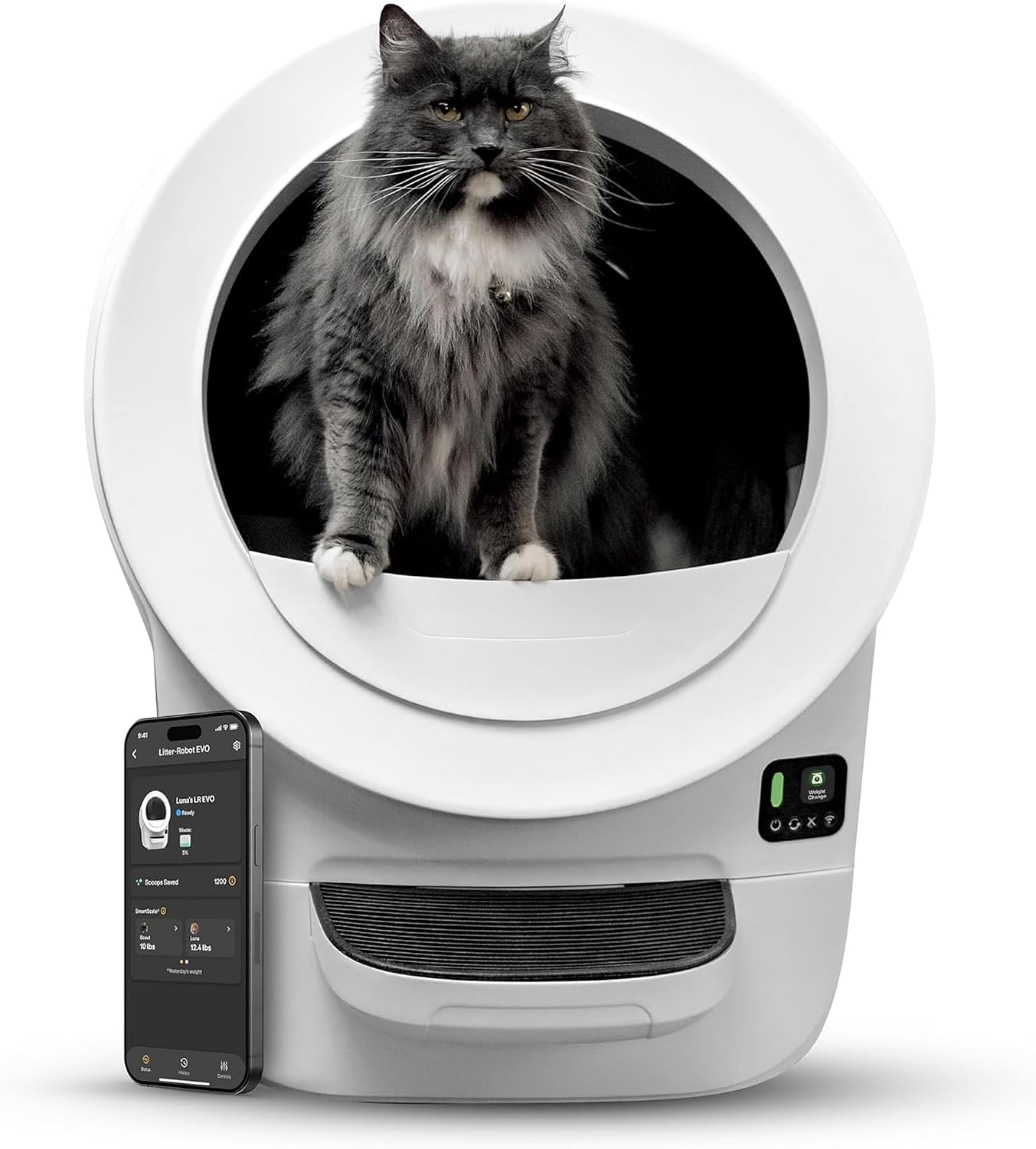 Litter-Robot EVO by Whisker, White