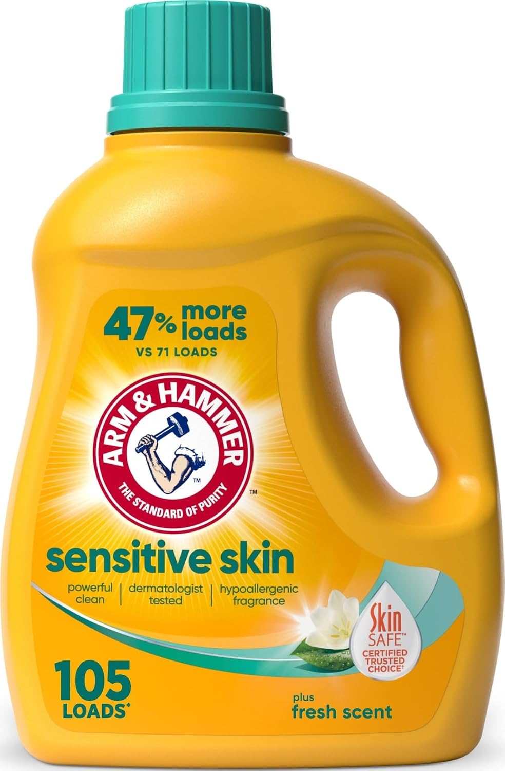 ARM & HAMMER Sensitive Skin Liquid Laundry Detergent