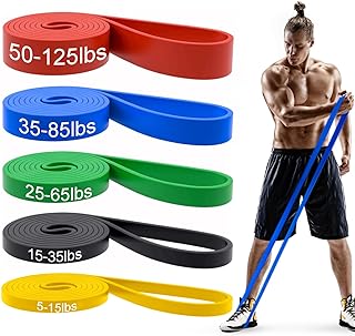 Pull Up Bands, Resistance Bands, Pull Up Assistance Bands Set for Men & Women, Exercise Workout Bands for Working Out, Body Stretching, Physical Therapy, Muscle Training