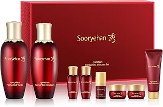 Sooryehan Hyobidam Fermented Skincare Gift Set (13.53fl oz) - Premium Korean Skin Care for Intense Hydration, Elasticity. Wild Ginseng.