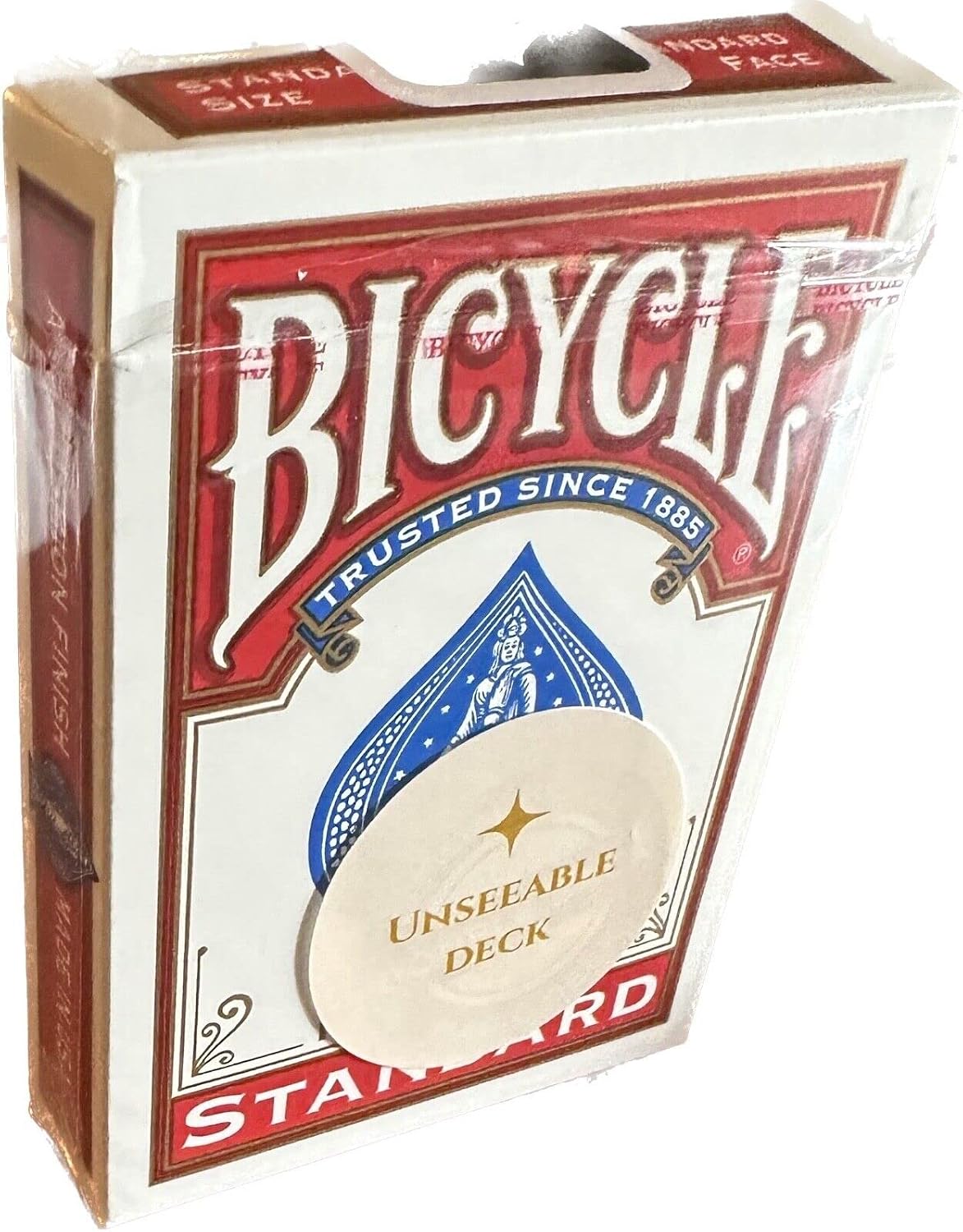 Bicycle UNSEEABLE Deck, Complete 56 Magic Tricks Gaff Cards, Assorted Playing