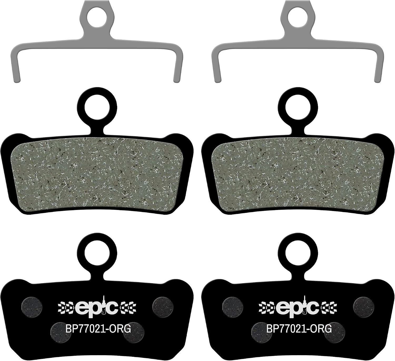 epic Disc Brake Pads for SRAM G2, Guide, Guide Ultimate & Level Stealth Brakes | Organic, Semi-Metallic, Sintered, Ceramic, E-Bike Options | Quiet, Durable, High-Performance | 2 Sets