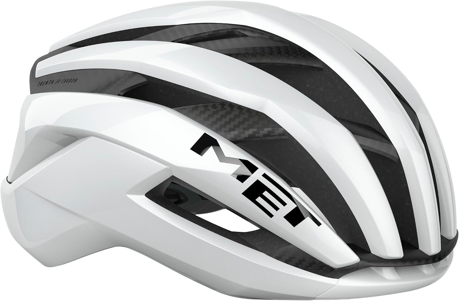 MET Trenta 3K Carbon MIPS Road Bike Helmet | Aerodynamic Racing Helmet for Adults, Carbon Fiber Construction, MIPS AIR Tech, Sunglasses Port