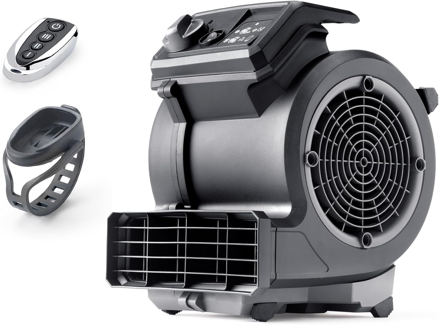 Vacmaster Cardio54 Fitness and Gym Cooling Floor Fan with Remote Control and Mounting Adaptor. Powerful and Low Noise 3 Speed Fan. Ideal for Indoor Cycling, Running and HIIT Workouts