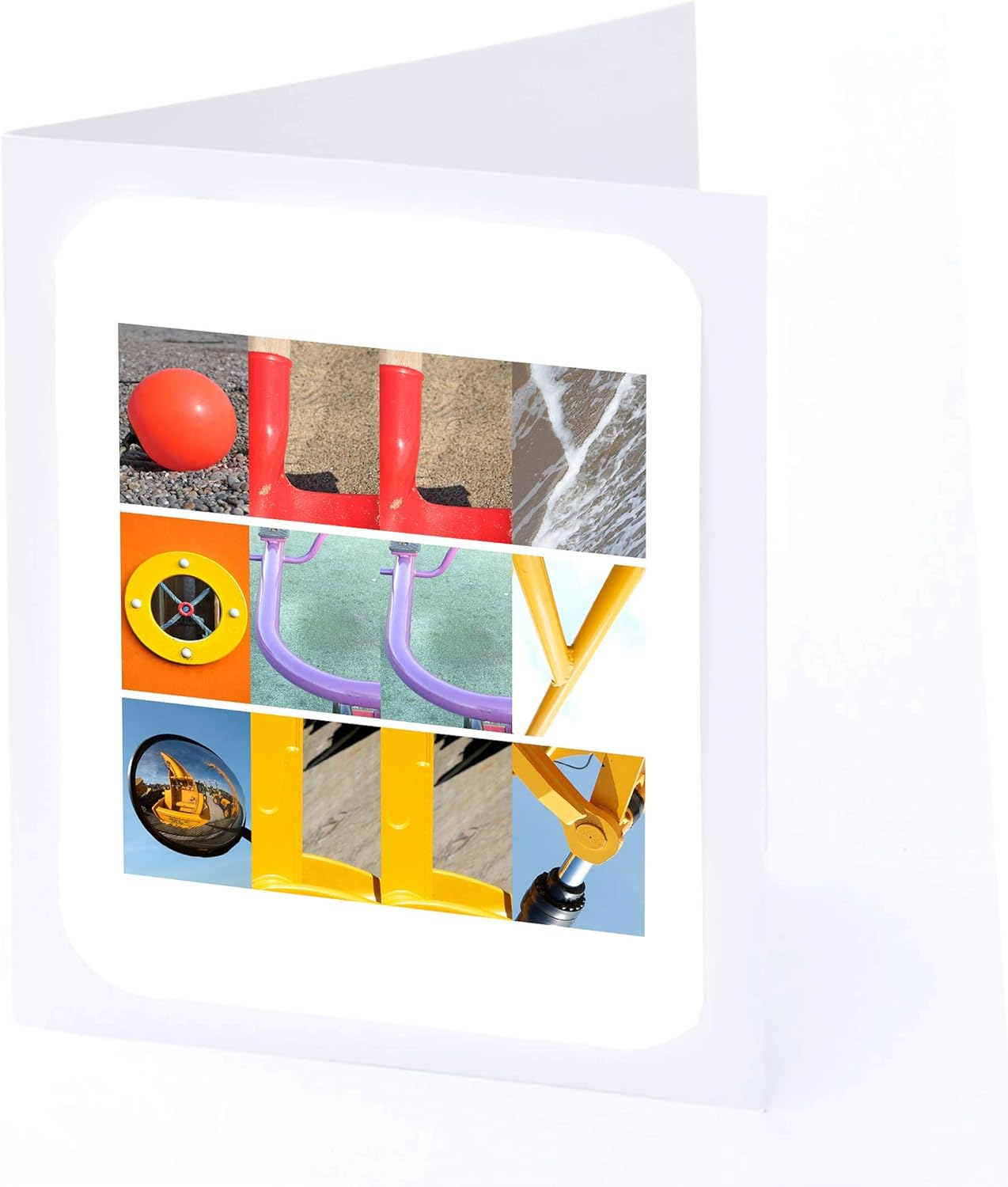 Boys Personalised Olly Cards 7x5 Photo Greeting Card