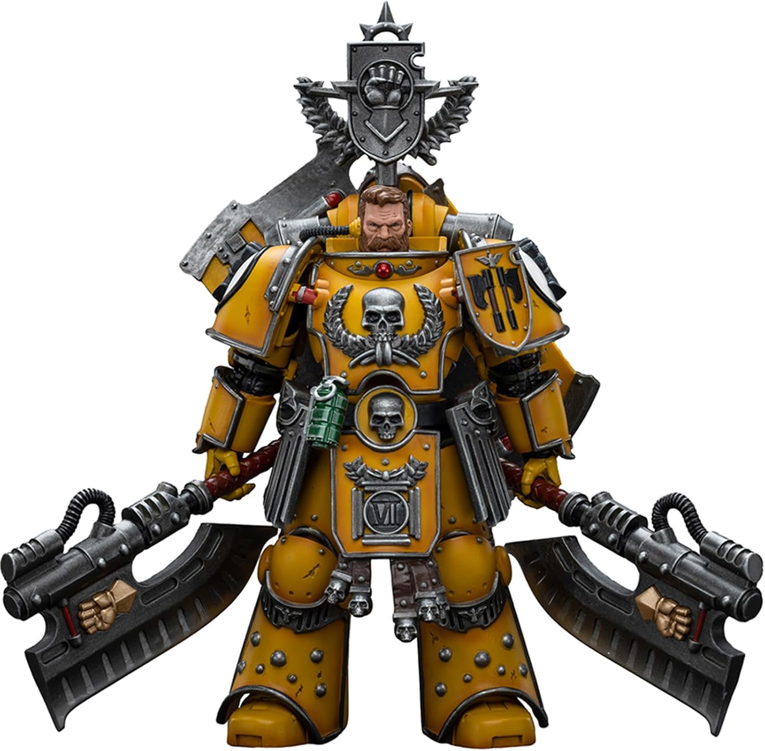 JOYTOY JT9145 Warhammer 40K The Imperial Fists, Imperial Fists Fafnir Rann 1/18 Action Figures Soldier model