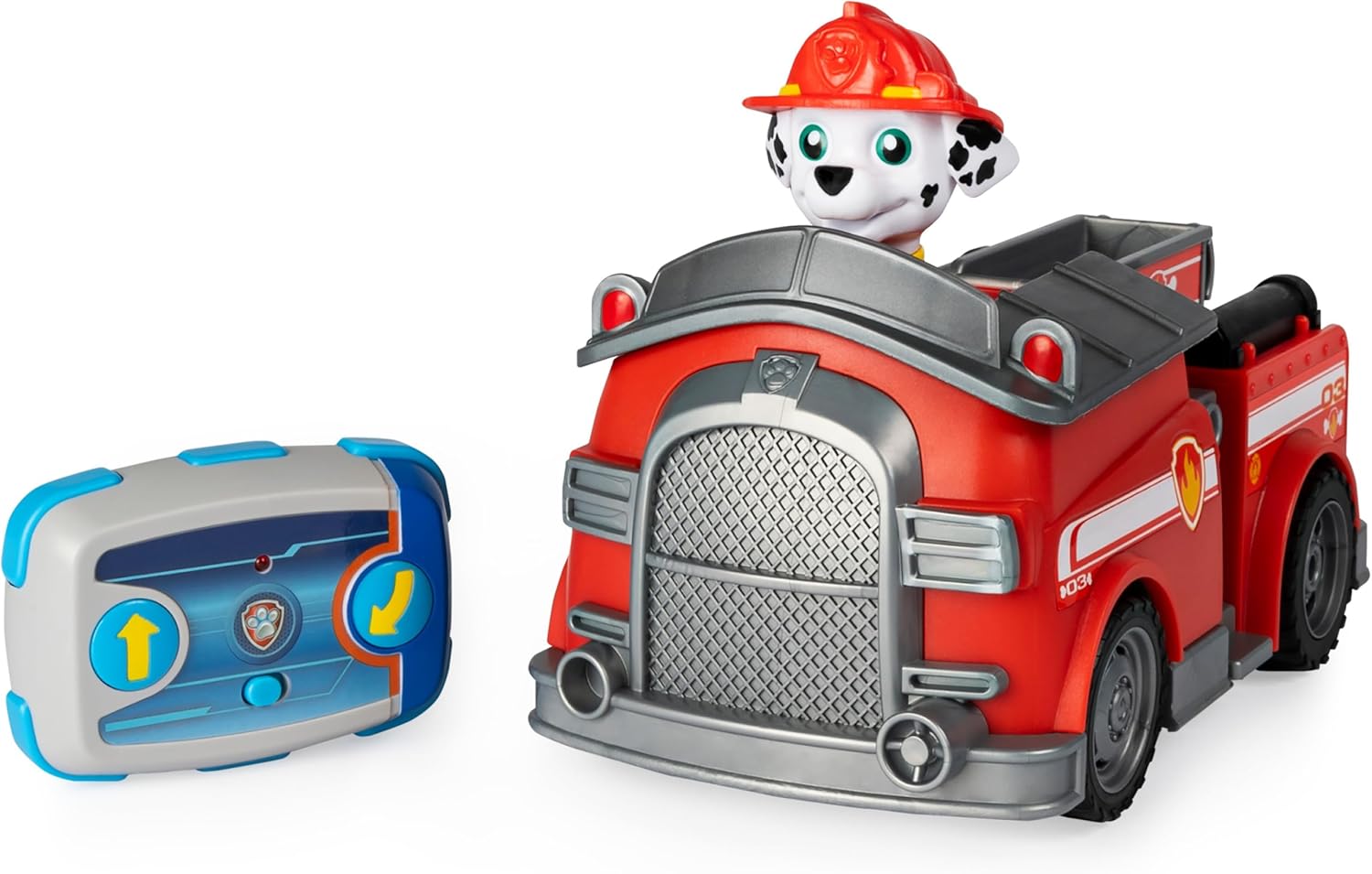 Paw Patrol, Chase Remote Control Police Cruiser with 2-Way Steering, for Kids Aged 3 and Up