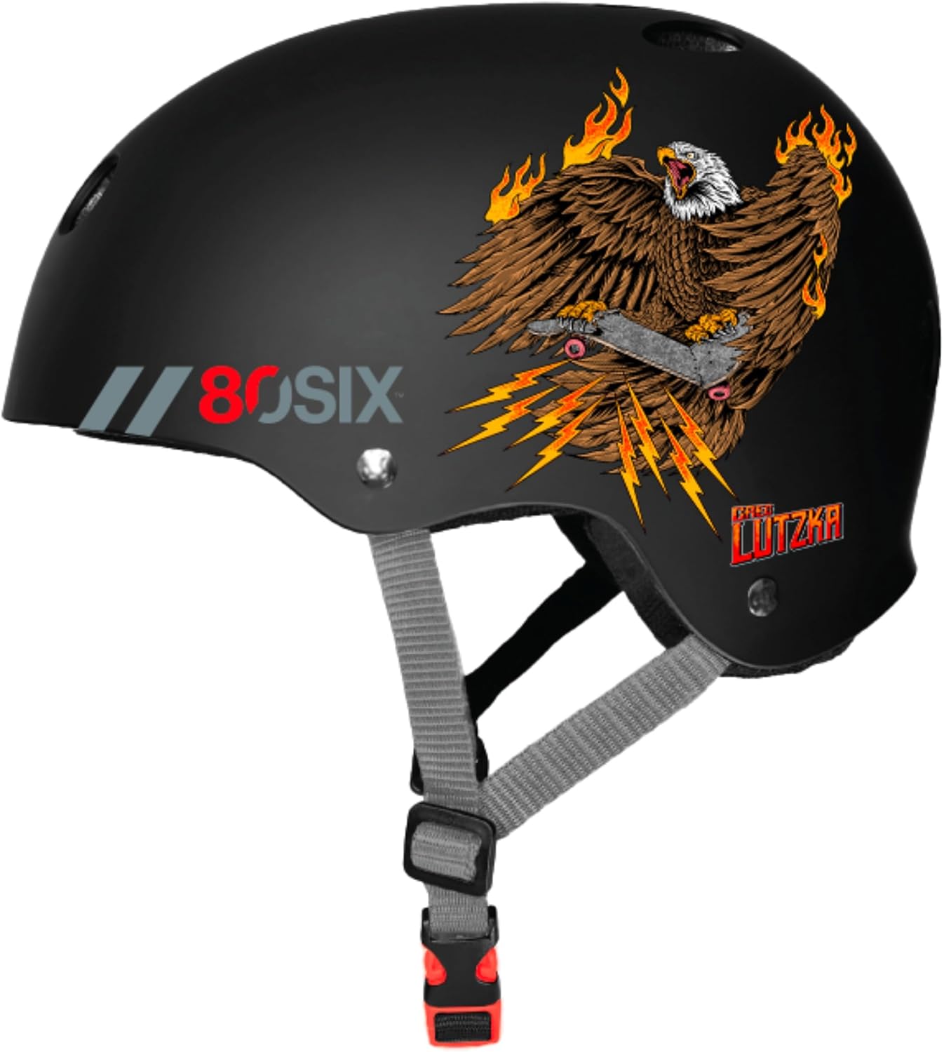 80SIX Triple Certified Multisport Helmet - Ideal for Bike, Scooter, Skateboard, Roller Skate and Inline Skate