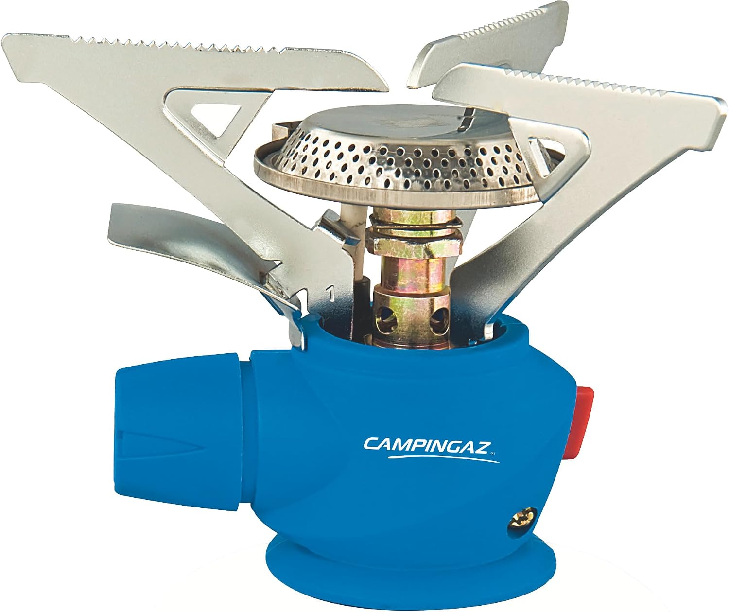 Campingaz Twister Plus PZ gas stove, 1-burner camping stove for outdoor, backpacking or festivals, compact size, powerful output 2,600 watts, including carrying bag, runs off CV 470 gas cartridge